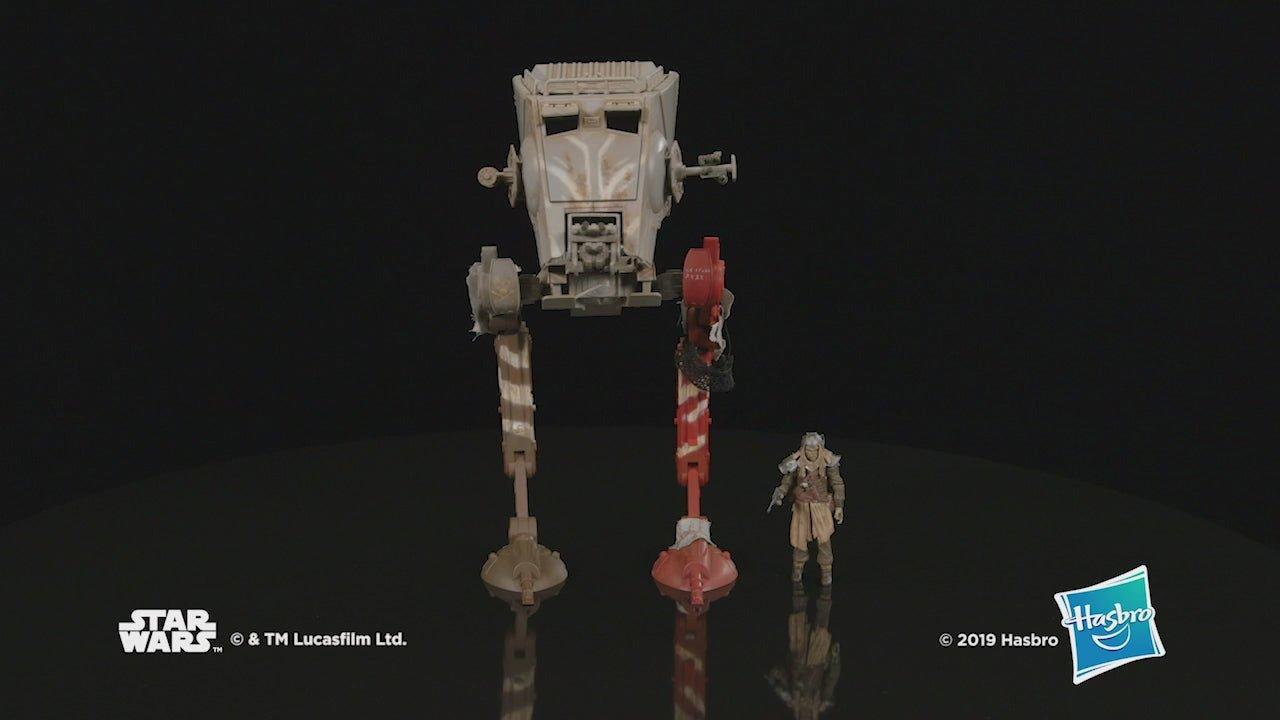 STAR WARS The Vintage Collection The Mandalorian AT-ST Raider Toy Vehicle