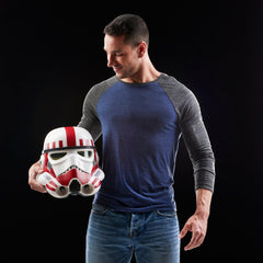 STAR WARS The Black Series Shock Trooper Electronic Helmet