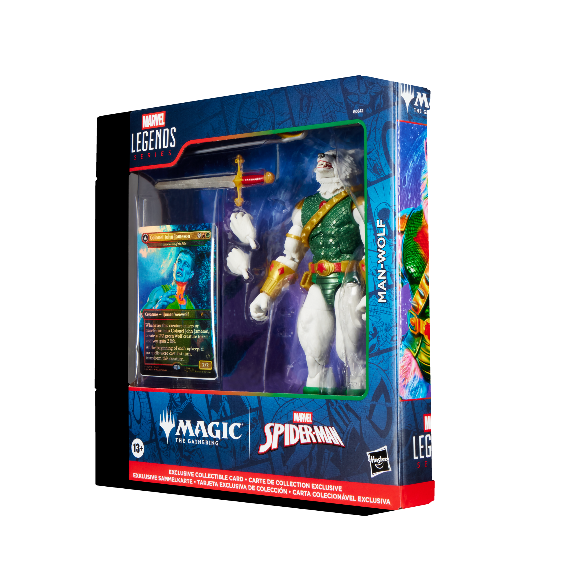 Marvel Legends Series Magic: The Gathering Man-Wolf