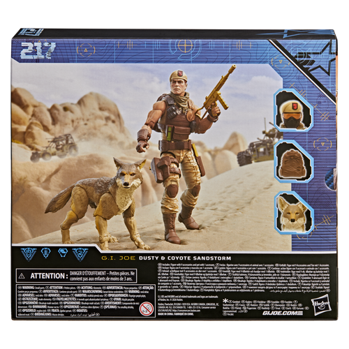 G.I. Joe Classified Series #217, Dusty & Coyote Sandstorm