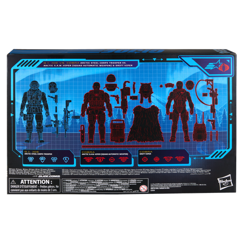 G.I. Joe Classified Series Arctic Battle 3-Pack
