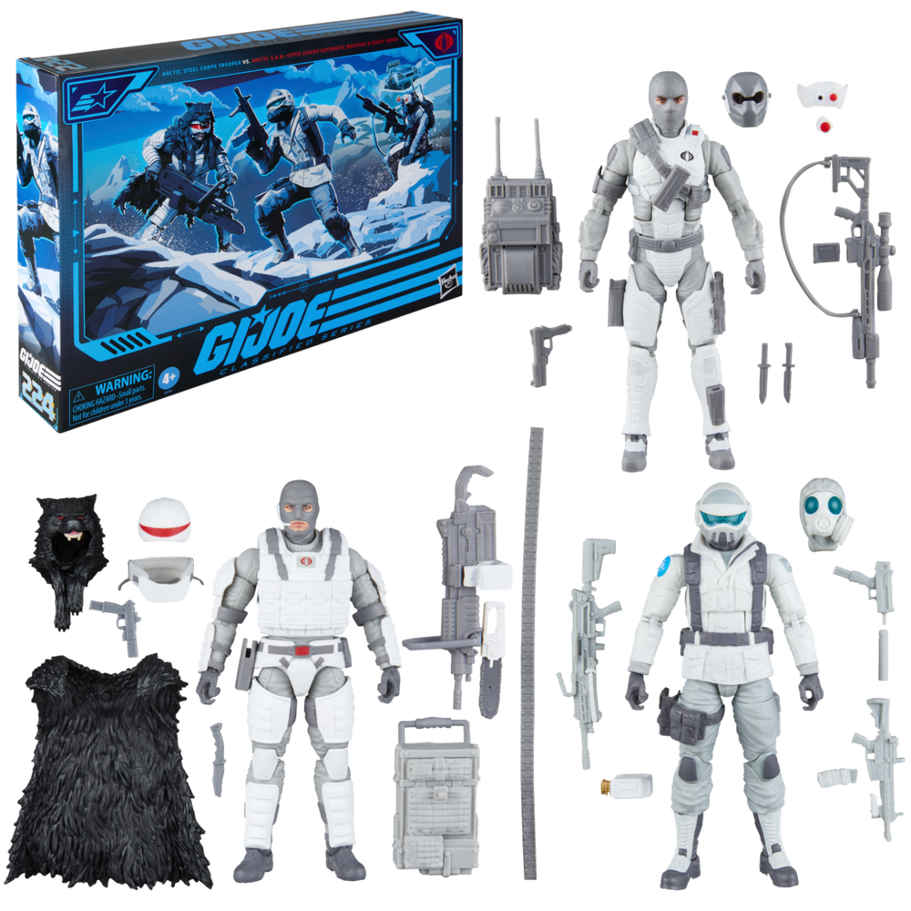 G.I. Joe Classified Series Arctic Battle 3-Pack