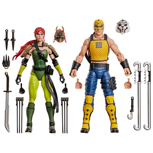 G.I. Joe Classified Series #212, Ninja Force Scarlett and T'Jbang