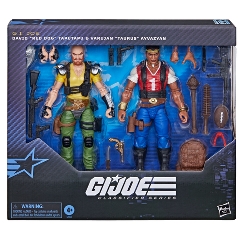 G.I. Joe Classified Series #193, David "Red Dog" Taputapu & Varujan "Taurus" Ayvazyan