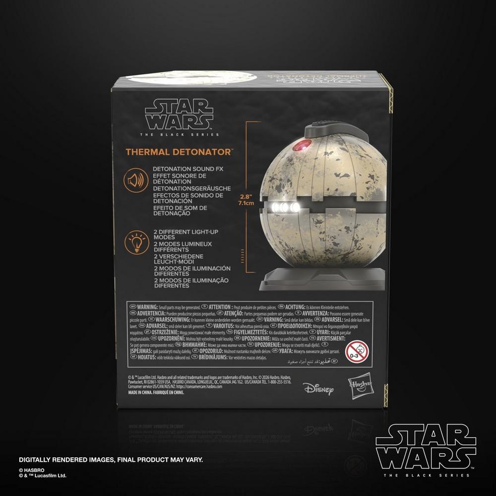 STAR WARS The Black Series Electronic Thermal Detonator